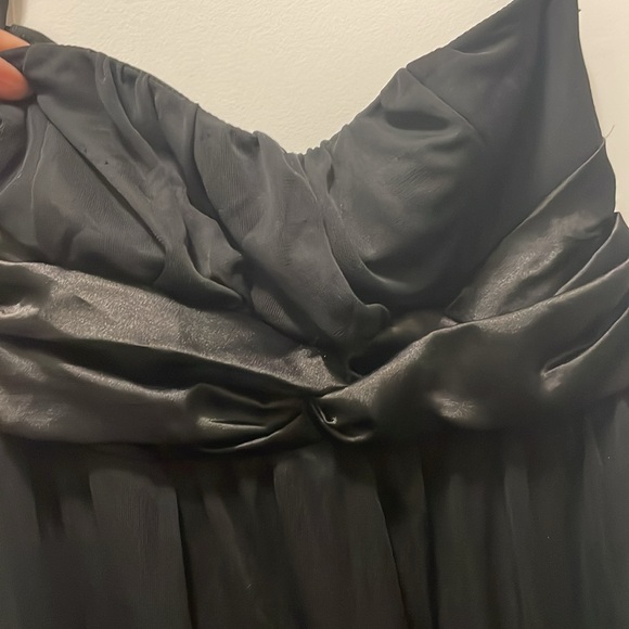 Strapless Cocktail Dress with Sequin Bolero Jacket - Picture 3 of 5